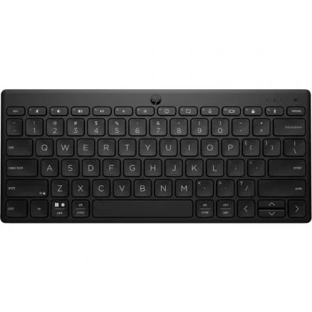 HP 350 Teclado Inalámbrico Compacto Multidispositivo Bluetooth Negro HP 350 Teclado Inalámbrico Compacto Multidispositivo Bluetooth Negro